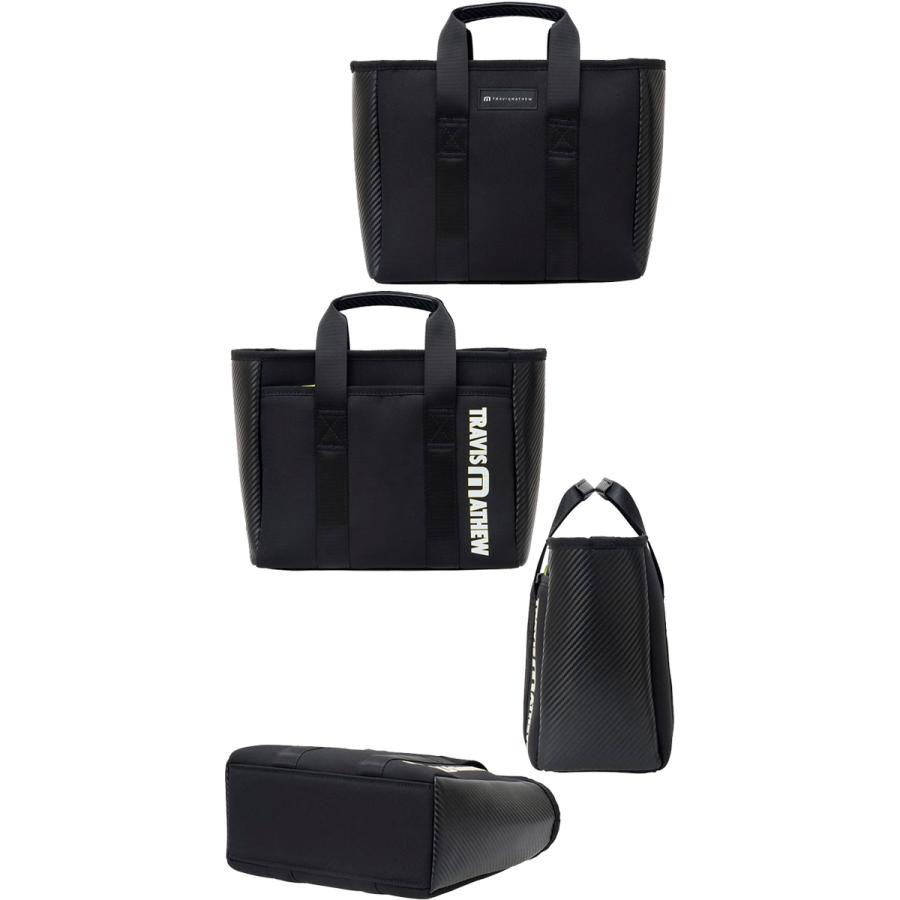 TravisMathew TOUR トートバッグ ブラック ゴルフ TRAVISMATHEW トラヴィスマシュー ゴルフ TOUR ミニトートバッグ