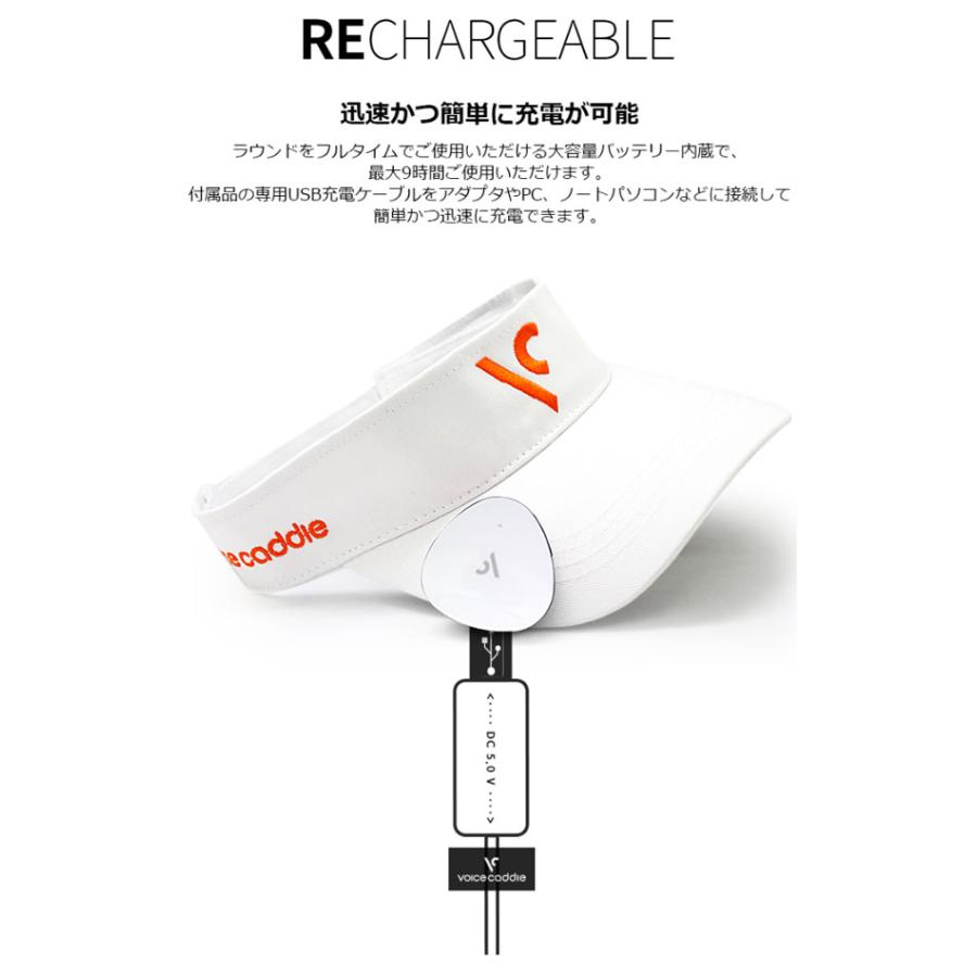 ボイスキャディ VC300A 音声型GPSゴルフナビ 音声型 GPS 距離計 VOICE