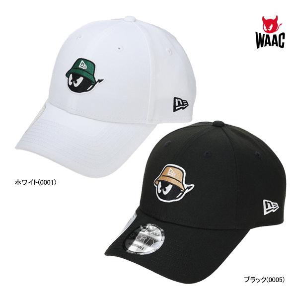 WAAC 新作 ワック ゴルフ ニューエラ コラボ マーカー付きキャップ