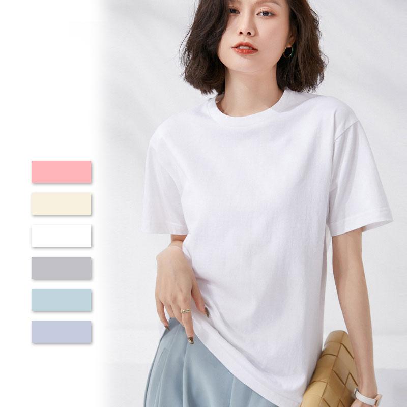 Tシャツ レディース 無地 ランニング コットン トップス