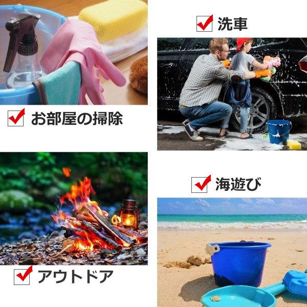 セール 折り畳みバケツ 折りたたみ バケツ ターポリンバケツ 12L 20L 折りたたみができるバケツ ネコポス送料無料 翌日配達対応 衝撃セール｜jnh｜27