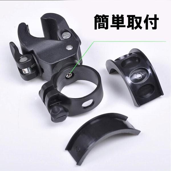 特価セール 自転車用LEDライトホルダー 自転車、バイク用 LED