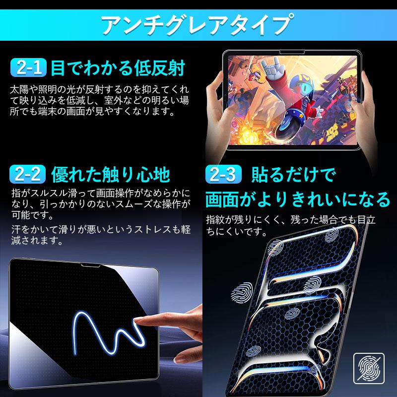 iPad Pro 13 インチ (M4)/ Air (M2) 2024モデル用 液晶保護