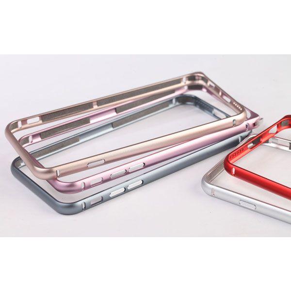 iPhone6iPhone6siPhone6plus用ラウンドメタルバンパーケース極薄