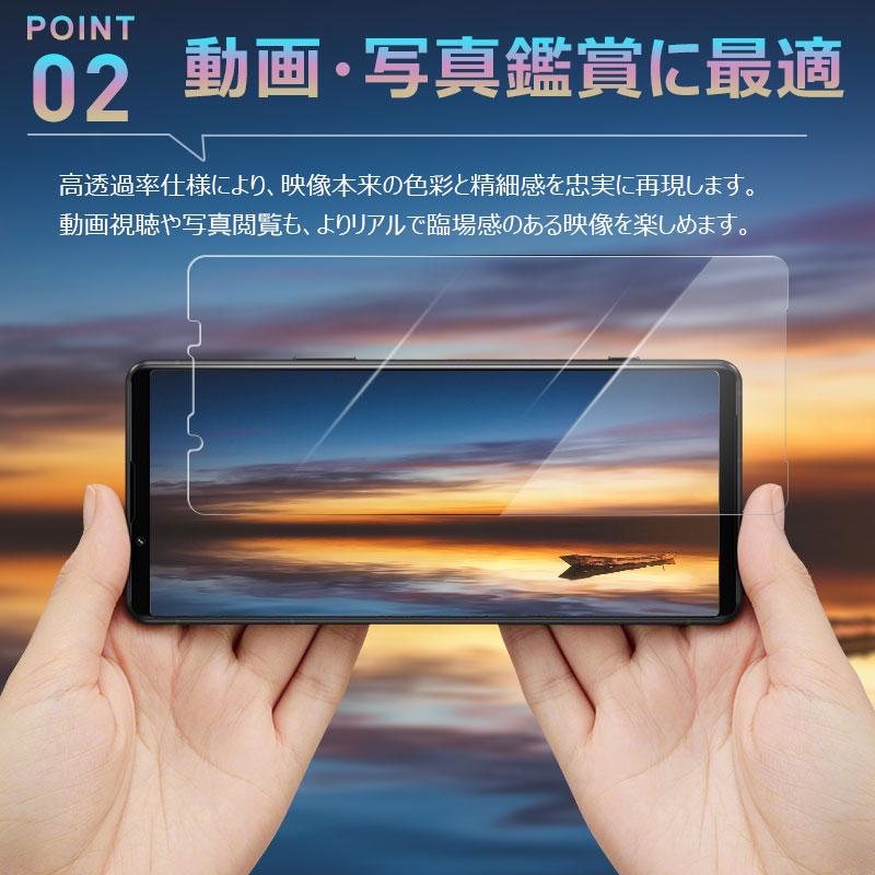 特価セール Sony Xperia l0 VII(7代) 用ガラスフィルム 高光沢 電解