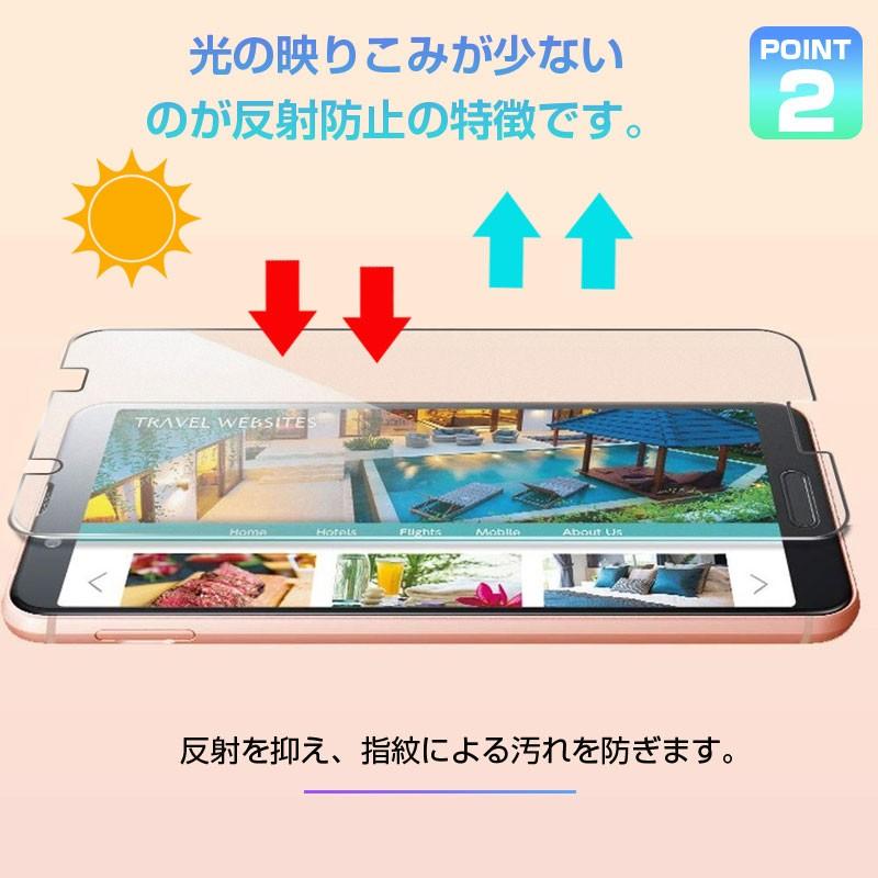 セール AQUOS sense3/AQUOS sense3 lite 対応液晶保護フィルム 高光沢 アンチグレア 反射防止 指紋防止｜jnh｜09