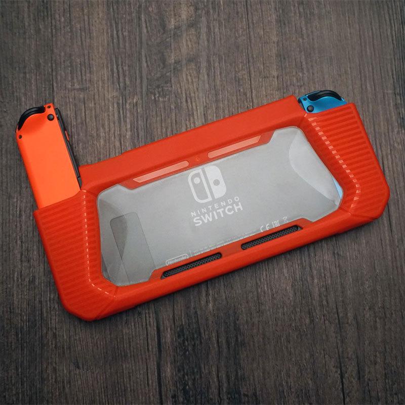 Nintendo Switch カバー TPU PC ケースカバー グリップ感