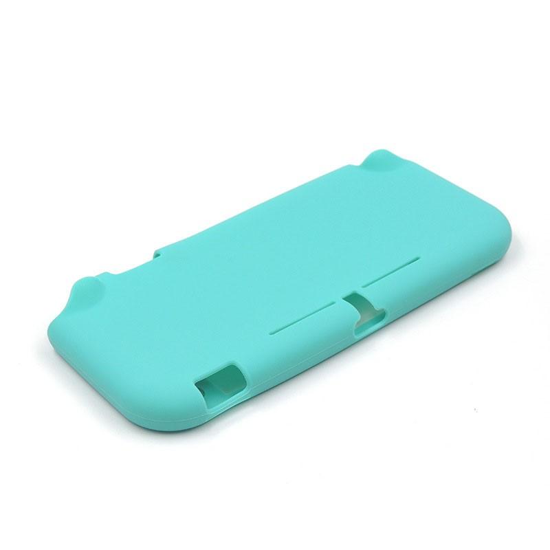 ニンテンドーSwitchliteターコイズ+ポーチ+傷防止ガラス Nintendo Switch Liteケースカバー シリコンカバー ガラス