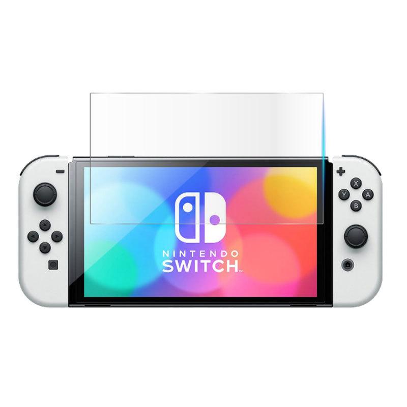 Nintendo Switch（有機ELモデル）用 液晶フィルム 強化ガラス