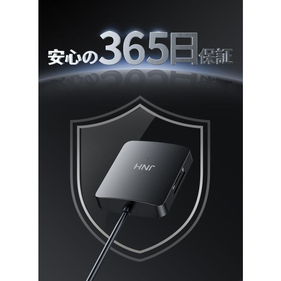 JNH JNH 4in1カードリーダー USB 3.2 Gen1 SD/TF(Micro SD)/メモリー