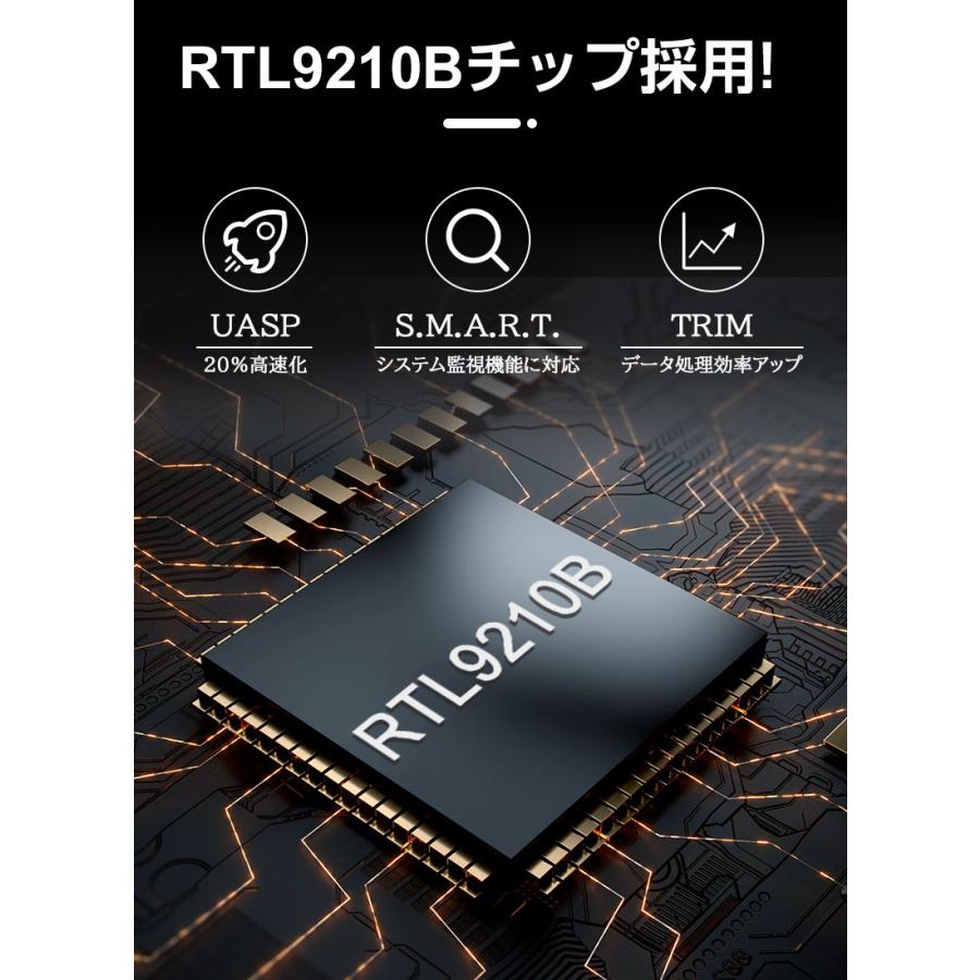 JNH セール JNH M.2 SSD 外付けケース NVMe対応 USB 3.2 Gen2 M.2 SSD