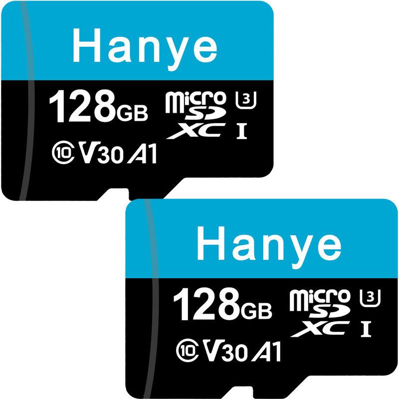 microSDXC 128GB 2個セットお買得 Hanye R:100MB s 【送料込】 Class10 UHS-I U3 A1対応Nintendo 4K Switch POCKET動作確認済 V UltraHD 周年感謝セール V30 新作人気 OSMO