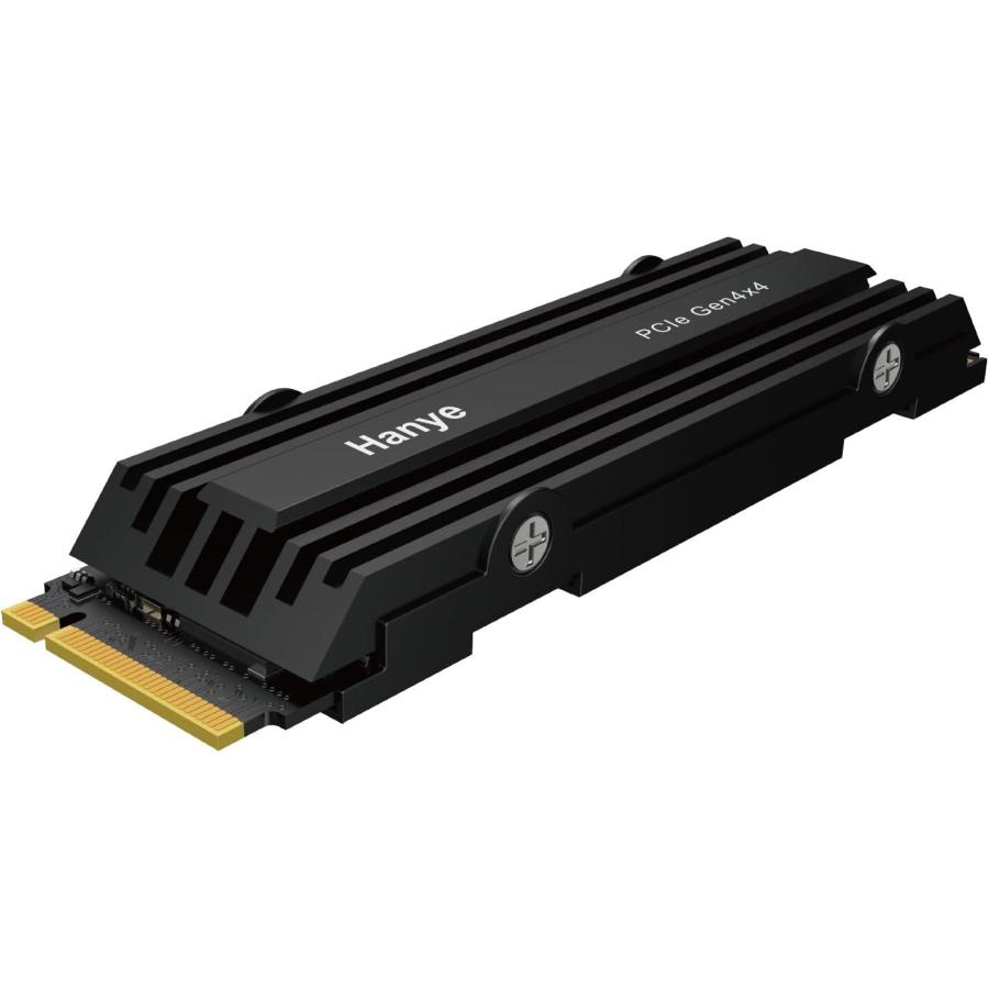 Hanye 内蔵SSD 4TB 新型PS5/PS5動作確認済み PCIe Gen4x4 M.2 NVMe