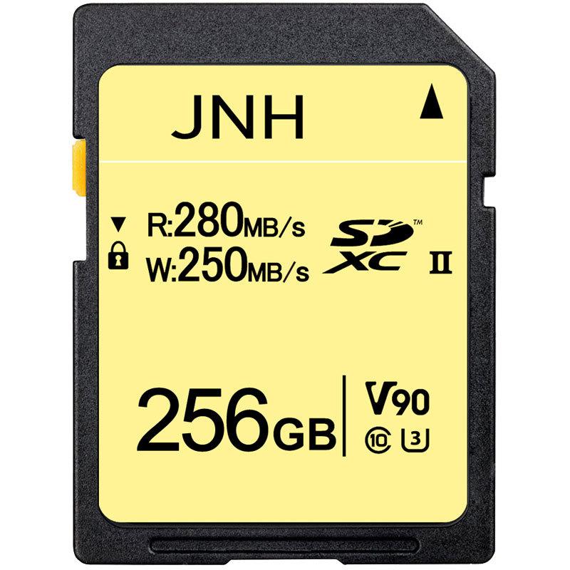 JNH SDカード SDXCカード 256GB JNHブランド R:280MB/S W:250MB/S 