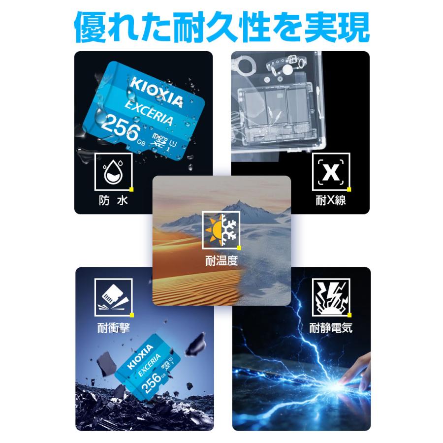 KIOXIA マイクロsdカード microSDXC 256GB Kioxia Nintendo Switch動作