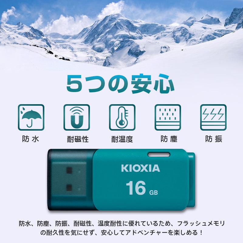 USBメモリ16GB Kioxia USB2.0 TransMemory U202 Windows/Mac対応 日本製 LU202L016GC4海外パッケージ 翌日配達対応 KX7007-LU202LC4 送料無料｜jnh｜06