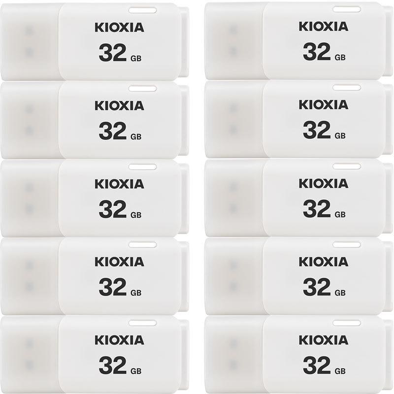 今年人気のブランド品や 新品即決 翌日配達 USBメモリ32GB Kioxia 旧Toshiba 10個セットお買得 USB2.0 TransMemory U202 Windows Mac対応 日本製 海外パッケージ bpsfa.com bpsfa.com