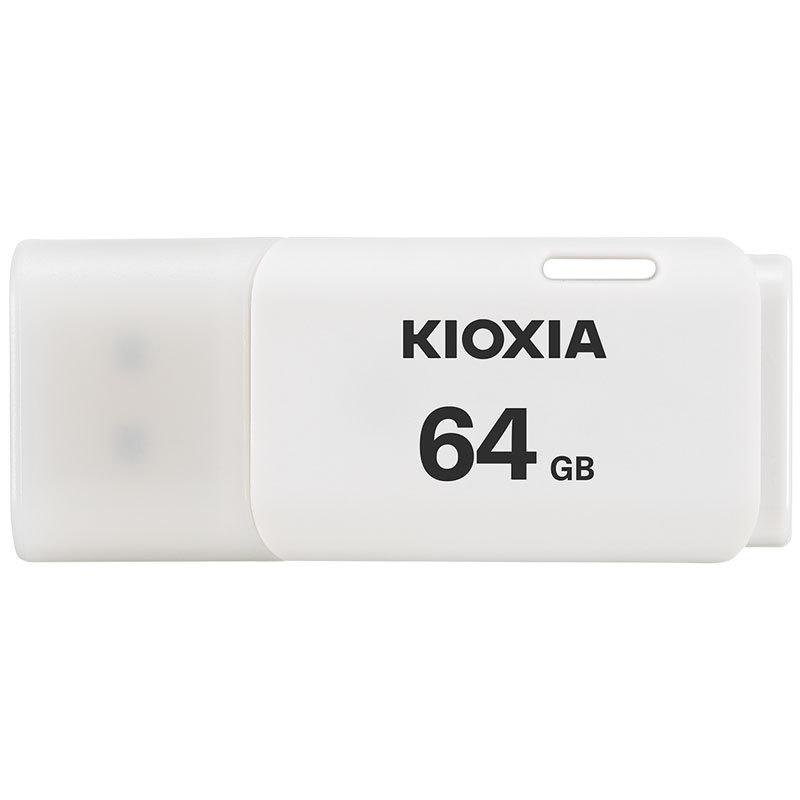 USBメモリ64GB Kioxia USB2.0 TransMemory LU202W064GG4 Windows/Mac対応 日本製 翌日配達 海外パッケージ 送料無料｜jnh