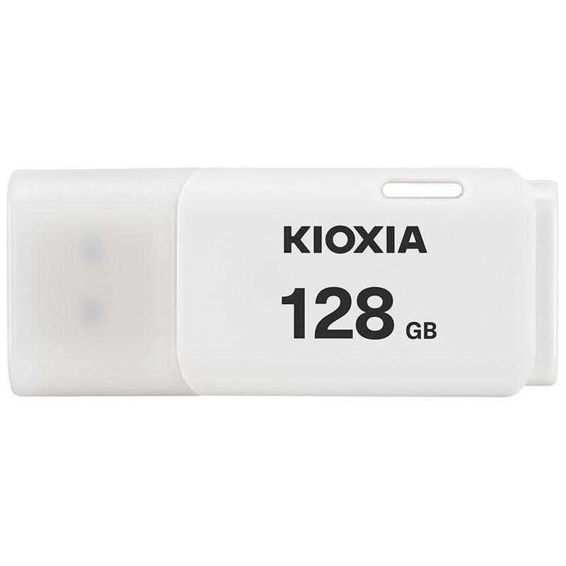 USBメモリ128GB Kioxia USB2.0 TransMemory LU202W128GG4 Windows/Mac対応 日本製 海外パッケージ 送料無料 翌日配達 の商品画像