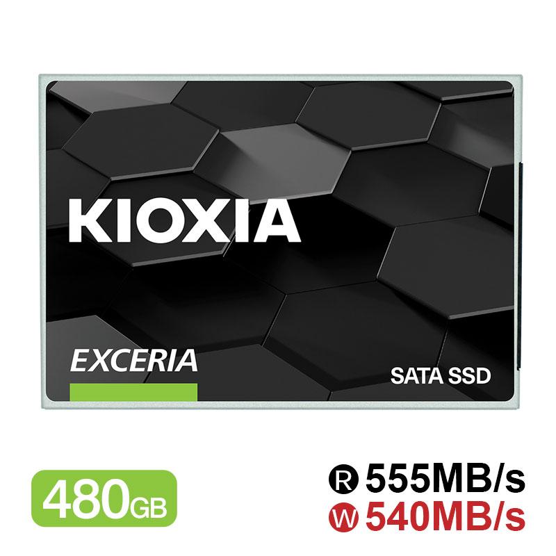 KIOXIA SSD 480GB R:555MB/s W:540MB/s EXCERIA BiCS TLC 内蔵型 KIOXIA SSD 480GB R:555MB/s W:540MB/s EXCERIA BiCS TLC 内蔵型