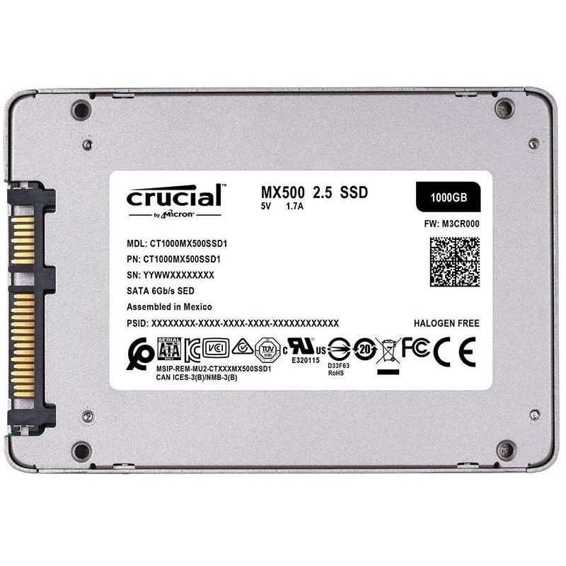 Crucial MX500 SSD 1TB 2.5インチ CT1000MX500SSD1 7mm SATA3 内蔵 SSD