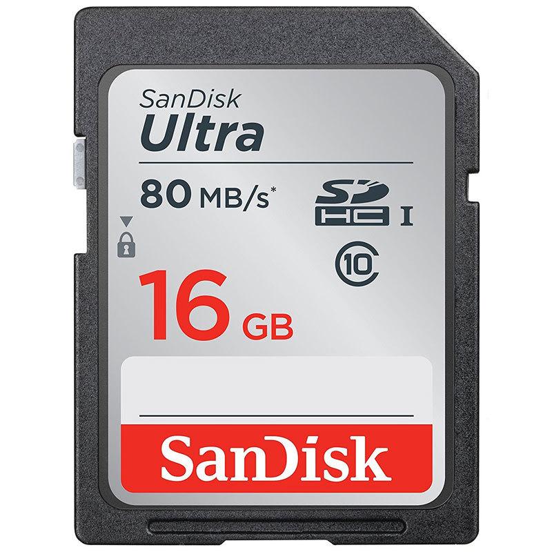 SanDisk（サンディスク） SDカード SDHCカード Ultra 16GB UHS-I R