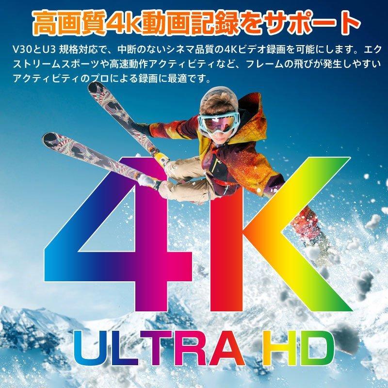 2個セット SDカード SanDisk Extreme Pro UHS-I U3 SDXCカード 64GB class10超高速170MB/s V30 4K Ultra HD対応海外向けパッケージ品 翌日配達SA1409XXY-2P｜jnh｜05