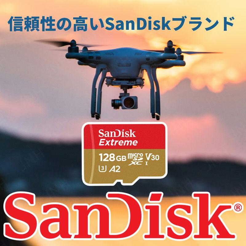 マイクロsdカード microSDXCカード 128GB SanDisk V30 A2 R:190MB/s W:90MB/s UHS-I U3 Class10 SDSQXAA-128G-GN6MN海外パッケージNintendo Switch対応 翌日配達｜jnh｜02