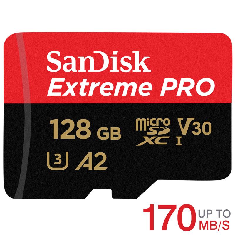 SanDisk（サンディスク） microSDXC 128GB SanDisk Extreme PRO UHS-I