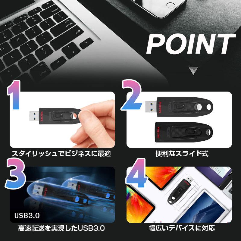 SanDisk（サンディスク） USBメモリ 16GB 32GB 64GB 128GB 256GB 512GB