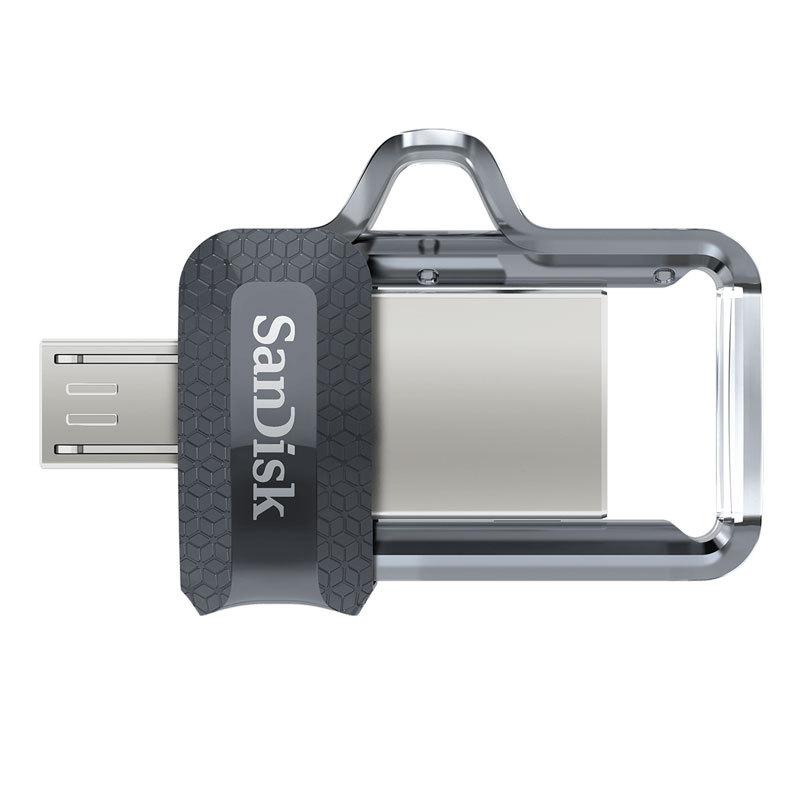 SanDisk 64GB USBメモリ Ultra Dual Drive m3.0 OTG(Android対応) USB3.0対応 R:150MB/s SDDD3-064G-G46 海外向けパッケージ品 ネコポス送料無料 翌日配達対応｜jnh｜04