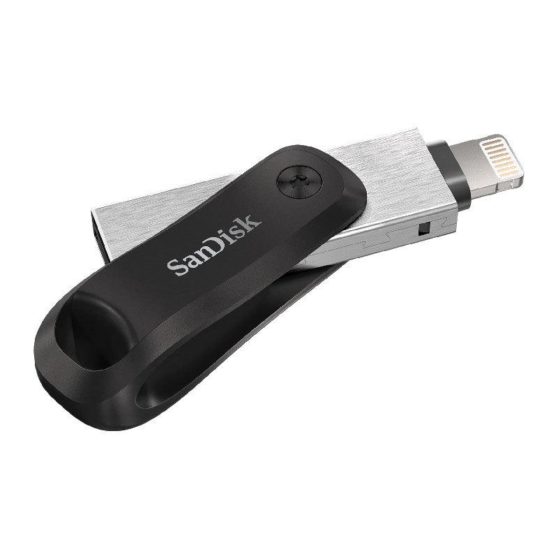 iXpand USBメモリ128GB SanDisk Flash Drive Go iPhone iPad/PC用 