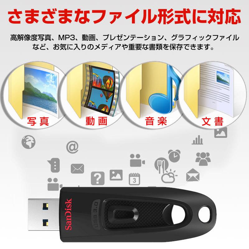 SanDisk（サンディスク） USBメモリ 256GB Sandisk ULTRA USB3.0 高速