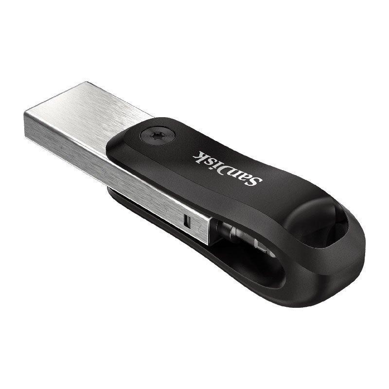USBメモリ256GB SanDisk iXpand Flash Drive Go iPhone iPad/PC用 Lightning + USB-A 回転式SDIX60N-256G-GN6NE海外パッケージ翌日配達対応 送料無料｜jnh｜03