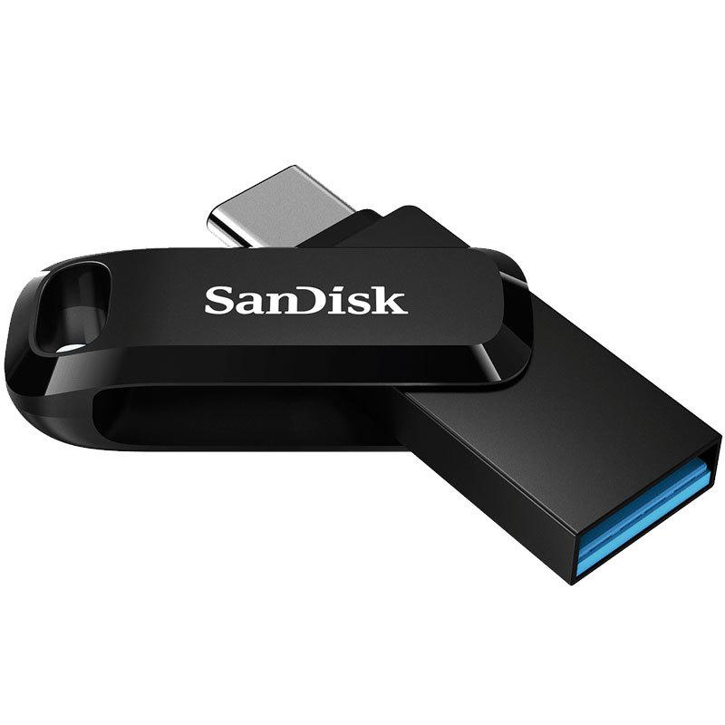 USBメモリ512GB SanDisk USB3.1 Gen1-A/Type-C 両コネクタ搭載Ultra Dual Drive Go R:150MB/s SDDDC3-512G-G46回転式海外パッケージ 翌日配達対応 送料無料｜jnh｜04