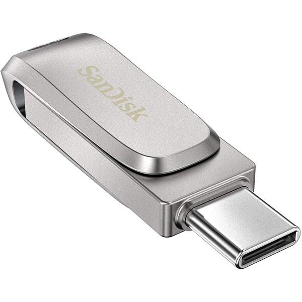 USBメモリ512GB SanDisk USB3.1 Gen1-A/Type-C 両コネクタ搭載Ultra Dual Drive Luxe R:150MB/s 回転式SDDDC4-512G-G46並行輸入品 翌日配達_1