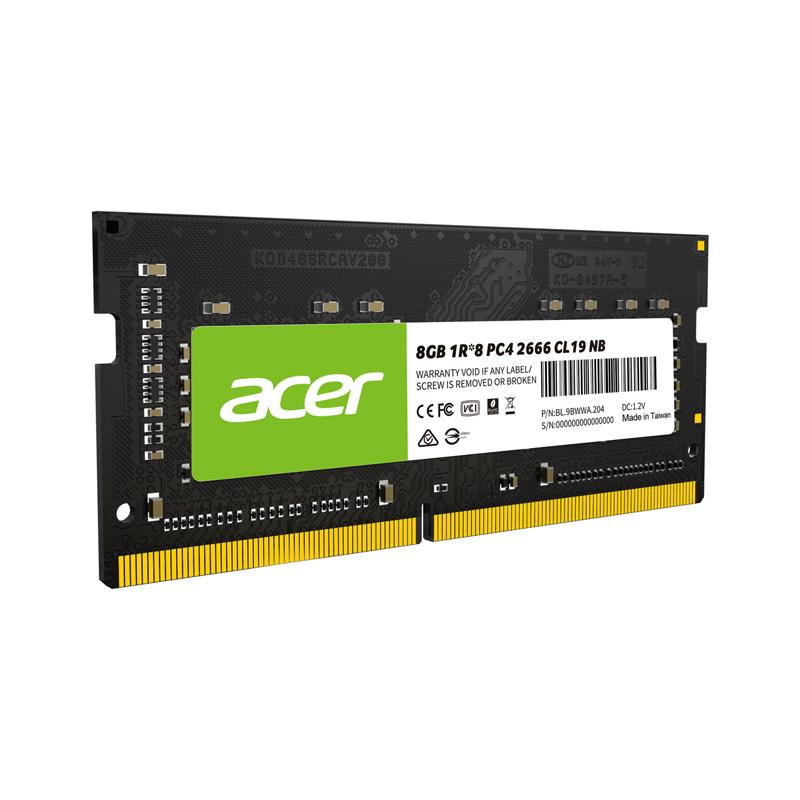 セール AcerノートPC用メモリ PC4-21300(DDR4-2666) 8GB DDR4 DRAM SODIMM SD100-8GB-2666-1R8 永久保証 正規販売代理店品 ネコポス送料無料 翌日配達対応｜jnh｜03