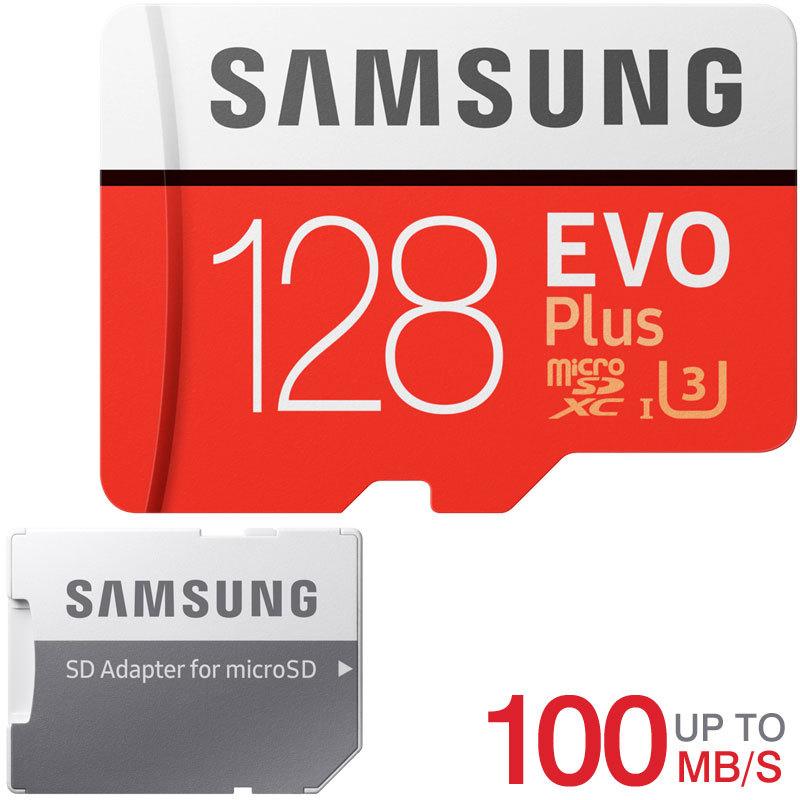 microSDXC 128GB SAMSUNG Class10 U3 4K対応 R:100MB 公式ショップ 海外パッケージ SDアダプター付 UHS-I Nintendo s Switch対応 お見舞い