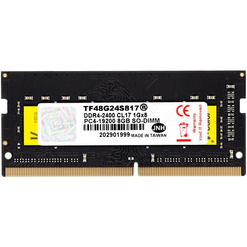 ノートPC用メモリ 8GB DDR4-2400 PC4-19200 SODIMM TF48G24S817 V-Color カラフルなICチップ 永久保証 翌日配達対応 送料無料｜jnh｜02