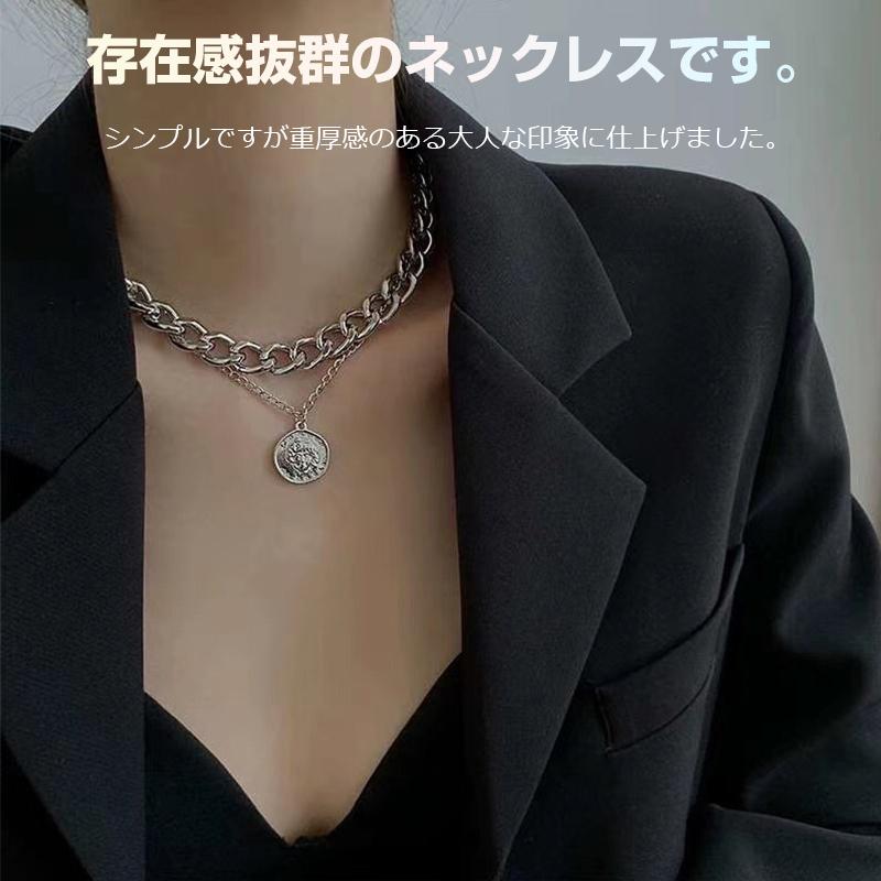 ネックレス レディース 首チェーン 鎖骨チェーンネックレス