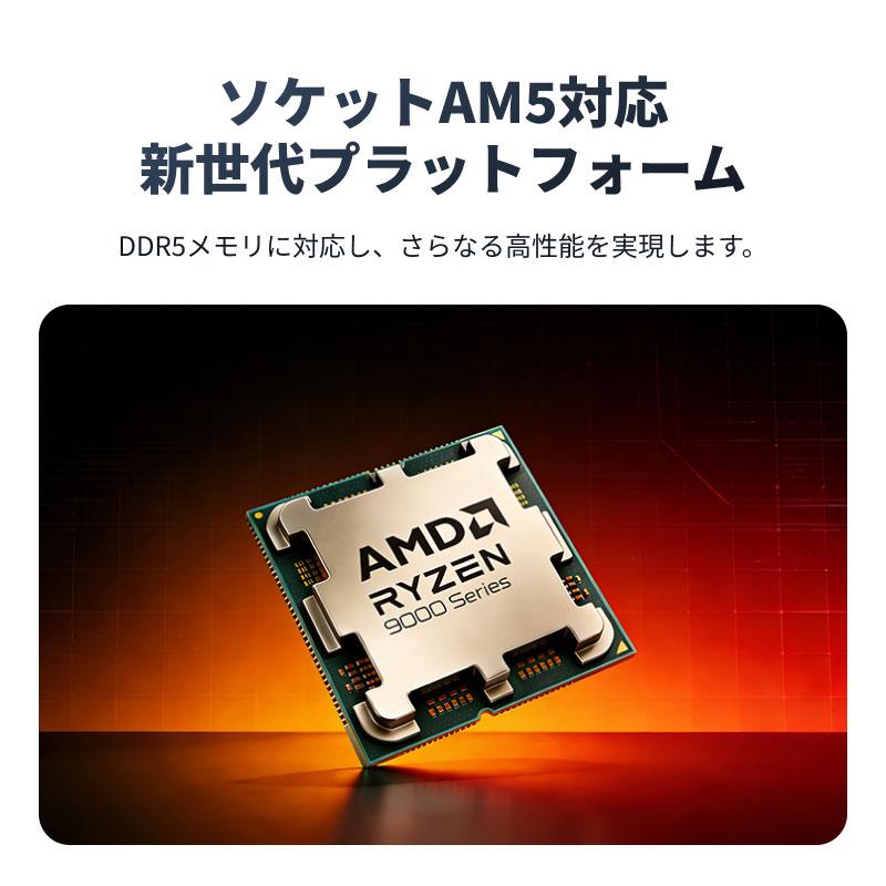 AMD ポイント2倍 AMD CPU Ryzen9 9900X AM5 12コア 24スレッド 4.4GHz