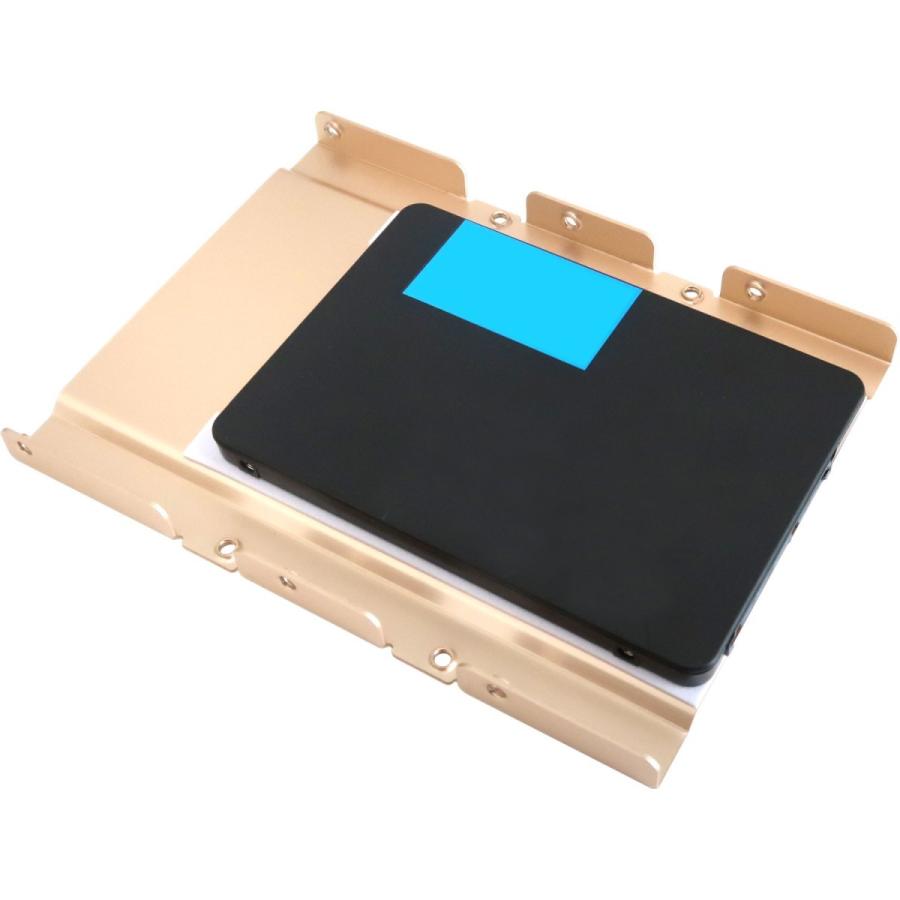 ポイント5倍 2.5インチ to 3.5インチ変換マウント 2.5インチSSD/HDD用