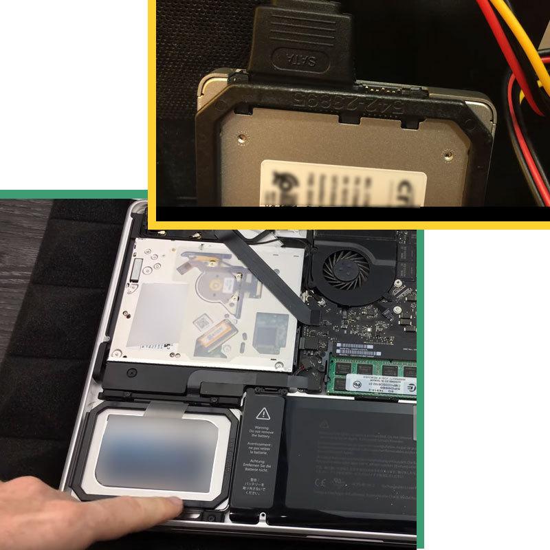 7mm → 9.5mm厚に変換 2.5インチHDD/SSD スペーサー バルク品