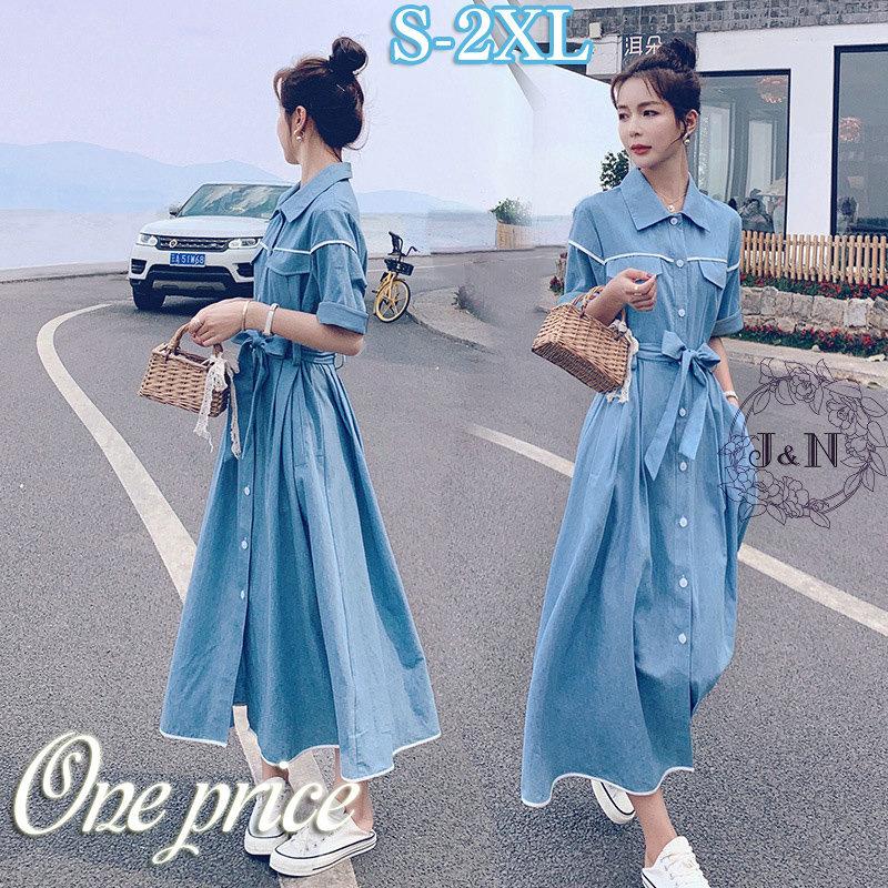 ワンピース デニム シャツ 夏 半袖 Aライン おしゃれ レディース ジーンズ 前開き お出かけ着痩せ デート Ol 二次会 カジュアル 30代 40代 50代 キレイめ G16 Qun226 J N 通販 Yahoo ショッピング