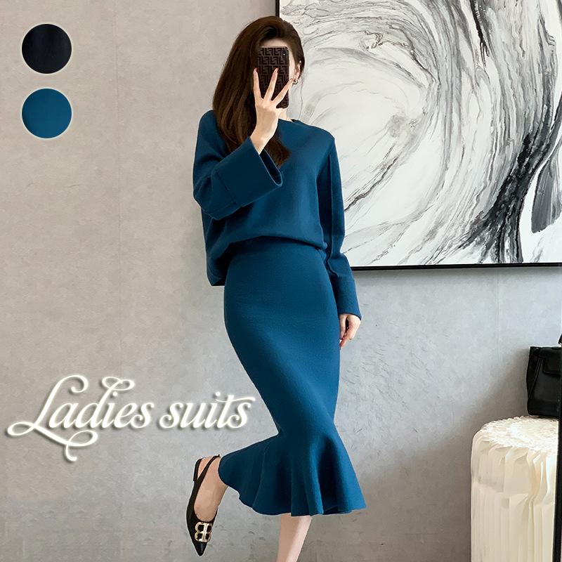 卒業式 服 母 セットアップ レディース ニット スカート 春 トップス 秋 冬 フォーマル マーメイド スーツ おしゃれ 長袖 卒園式 入学式 通勤 Ol 3点セット G16 Suits60 J N 通販 Yahoo ショッピング