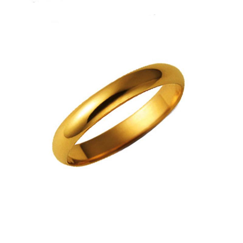 おトク情報がいっぱい！ K24 ギフト 彼女用 純金 24K 24金 甲丸リング