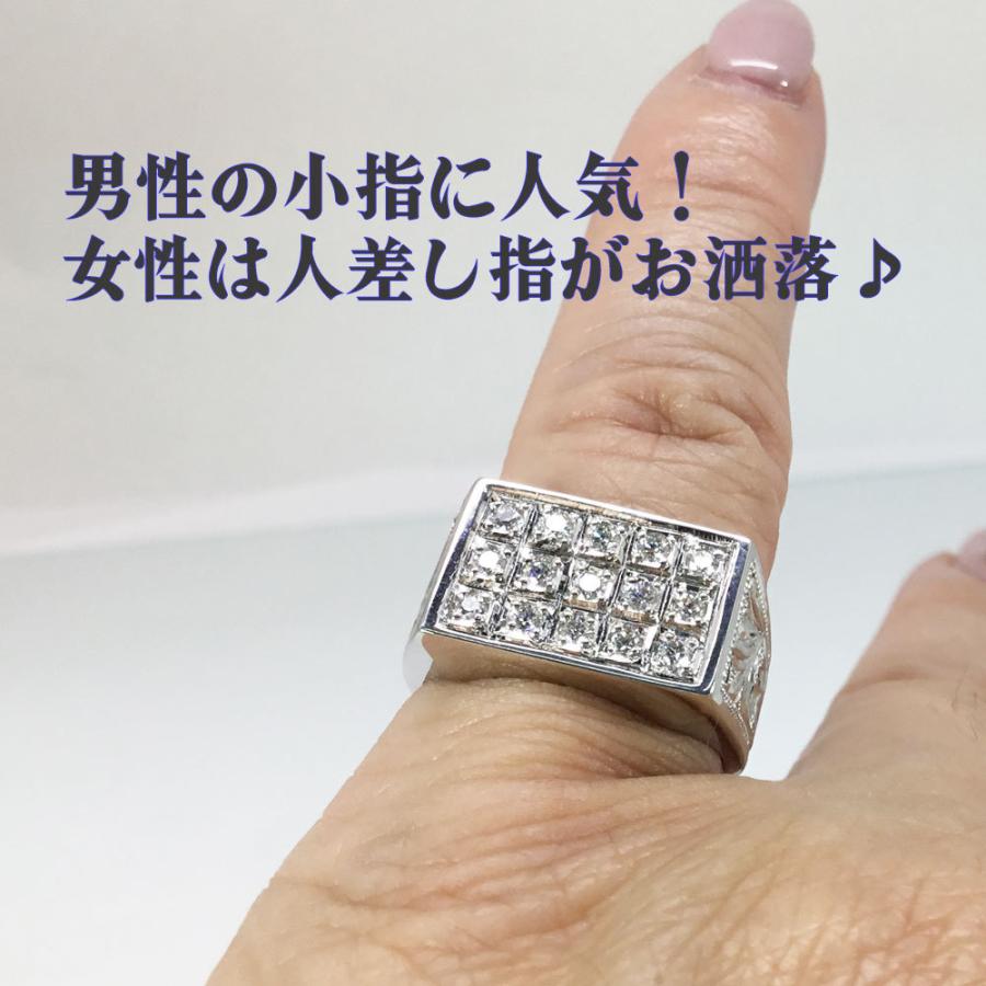 純プラチナリング Pt999 横長角印台ダイヤ15ps 両肩つる唐草彫 7匁 指輪 高密度 鍛造 たんぞう 記念日 ギフト Yh239p7 純金 純プラチナジュエリー館 通販 Yahoo ショッピング