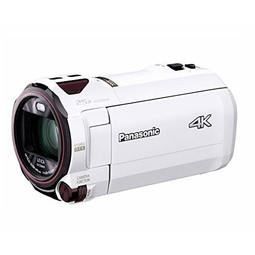 手数料安い 中古：パナソニック 4K ビデオカメラ VX990M 64GB あとから補正 ホワイト HC-VX990M-W ビデオカメラ