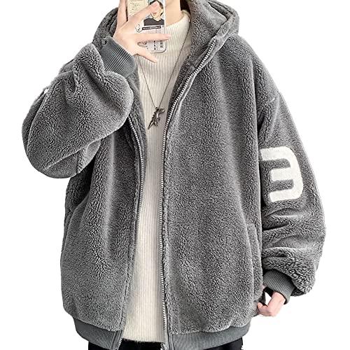 ZANBANG] ボアジャケット ボアコート メンズ フリースジャケット