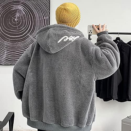 ZANBANG] ボアジャケット ボアコート メンズ フリースジャケット